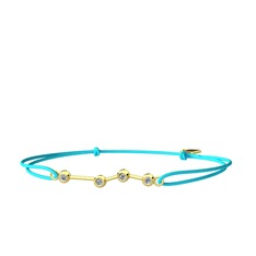 Swarovski 14 ayar altın bileklik