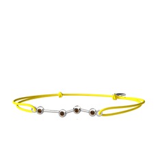 Aries Bileklik - Dumanlı kuvars 925 ayar gümüş bileklik #83svlr