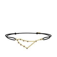 Capricorn Bileklik - Ametist 14 ayar altın bileklik #12hgqa