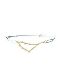 Capricorn Bileklik - Swarovski 14 ayar altın bileklik #12qj4my
