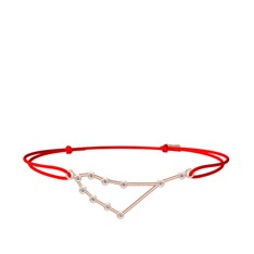 Swarovski 8 ayar rose altın bileklik