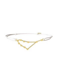 Sitrin 18 ayar altın bileklik