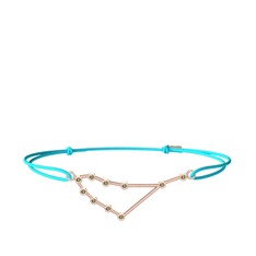 Peridot 8 ayar rose altın bileklik