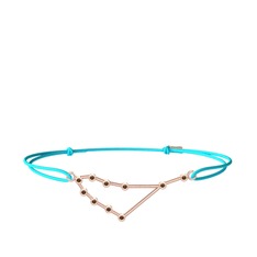 Capricorn Bileklik - Dumanlı kuvars 14 ayar rose altın bileklik #1jt5vhc