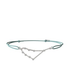 Capricorn Bileklik - Swarovski 18 ayar beyaz altın bileklik #1l4il47