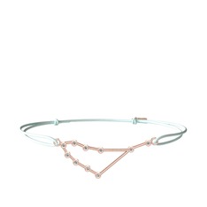 Swarovski 8 ayar rose altın bileklik