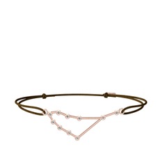 Swarovski 14 ayar rose altın bileklik