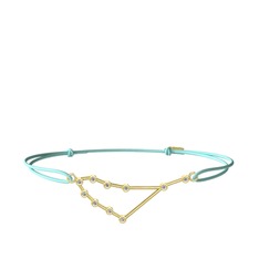 Capricorn Bileklik - Swarovski 8 ayar altın bileklik #dmx1je