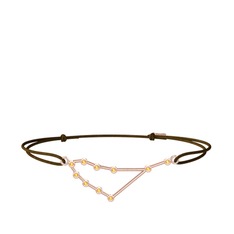 Capricorn Bileklik - Sitrin 14 ayar rose altın bileklik #dzuh0x