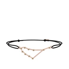 Peridot 18 ayar rose altın bileklik