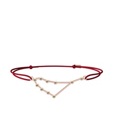 Capricorn Bileklik - Peridot 925 ayar rose altın kaplama gümüş bileklik #kn7p7w