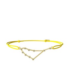 Capricorn Bileklik - Pırlanta 18 ayar altın bileklik (0.15 karat) #ltzt3z