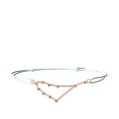Peridot 18 ayar rose altın bileklik