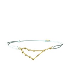 Capricorn Bileklik - Peridot 14 ayar altın bileklik #wfkspy