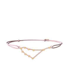 Capricorn Bileklik - Sitrin 18 ayar rose altın bileklik #wlg6xh