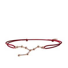 Taurus Bileklik - Dumanlı kuvars 14 ayar rose altın bileklik #14gasf0