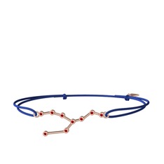 Taurus Bileklik - Garnet 18 ayar rose altın bileklik #1a0s4np