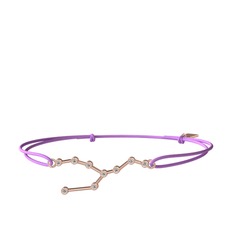 Taurus Bileklik - Swarovski 18 ayar rose altın bileklik #1jasurb