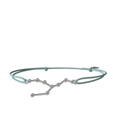 Taurus Bileklik - Pırlanta 18 ayar beyaz altın bileklik (0.324 karat) #1qn2oud