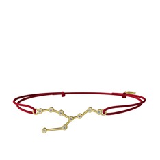 Taurus Bileklik - Swarovski 8 ayar altın bileklik #1y4lcjt