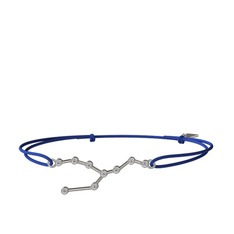 Taurus Bileklik - Swarovski 14 ayar beyaz altın bileklik #4ivp2d