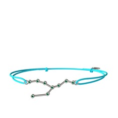 Taurus Bileklik - Yeşil kuvars 925 ayar gümüş bileklik #5yssjq