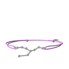 Pırlanta 925 ayar gümüş bileklik (0.324 karat)