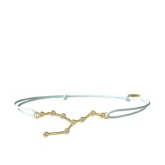 Taurus Bileklik - Swarovski 8 ayar altın bileklik #j7xdep