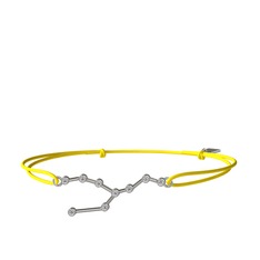 Swarovski 18 ayar beyaz altın bileklik