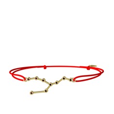 Taurus Bileklik - Kök yakut 14 ayar altın bileklik #mev4rv