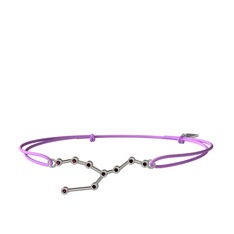 Taurus Bileklik - Kök yakut 925 ayar gümüş bileklik #n2a89k