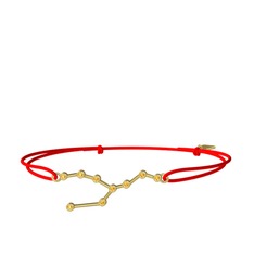 Taurus Bileklik - Sitrin 925 ayar altın kaplama gümüş bileklik #uwncos