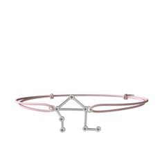 Libra Bileklik - Pırlanta 18 ayar beyaz altın bileklik (0.252 karat) #127g8u9