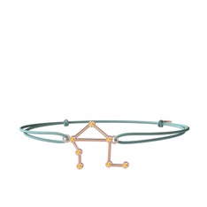 Libra Bileklik - Sitrin 8 ayar rose altın bileklik #12bxlh9