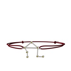 Peridot 925 ayar gümüş bileklik