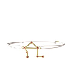 Libra Bileklik - Rodolit garnet 18 ayar altın bileklik #1av9pfv