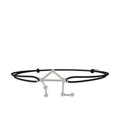 Libra Bileklik - Beyaz zirkon 8 ayar beyaz altın bileklik #1fx45mv