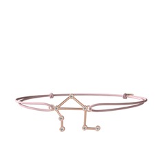 Libra Bileklik - Swarovski 14 ayar rose altın bileklik #1ku48y