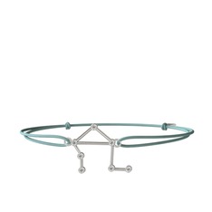 Libra Bileklik - Beyaz zirkon 18 ayar beyaz altın bileklik #1llfpns