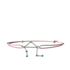 Yeşil kuvars 925 ayar gümüş bileklik