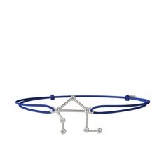 Libra Bileklik - Swarovski 14 ayar beyaz altın bileklik #e8n8z4