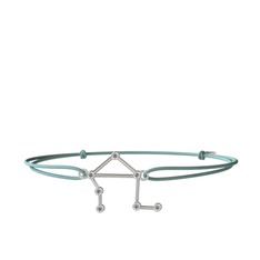 Libra Bileklik - Pırlanta 8 ayar beyaz altın bileklik (0.252 karat) #icwjd2