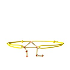 Libra Bileklik - Garnet 18 ayar altın bileklik #kx2cwo