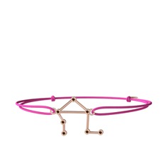 Libra Bileklik - Dumanlı kuvars 925 ayar rose altın kaplama gümüş bileklik #lmrbvj