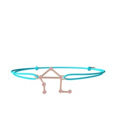 Libra Bileklik - Pembe kuvars 14 ayar rose altın bileklik #mcmema