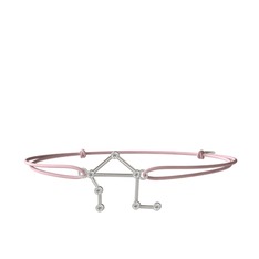 Libra Bileklik - Swarovski 8 ayar beyaz altın bileklik #sm7tn