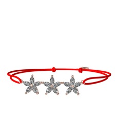 Swarovski 18 ayar rose altın bileklik