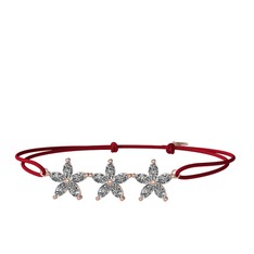 Swarovski 14 ayar rose altın bileklik