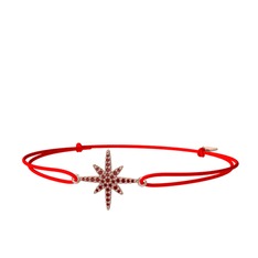Garnet 14 ayar rose altın bileklik