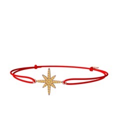 Kutup Yıldızı Bileklik - Sitrin 8 ayar rose altın bileklik #1cu7fa6